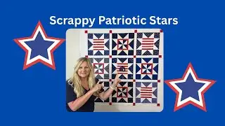 Scrappy Patriotic Stars Tutorial