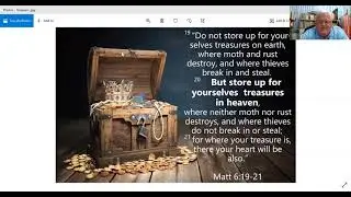 Short Encouragement from Pastor Michael - Matthew 6.20- Fri, June 11, 2021