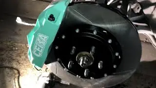 Installing Ceika front big brake kit and BC coilovers on my GT-SIX