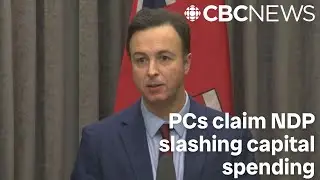 Manitoba PCs claim NDP government is slashing capital spending