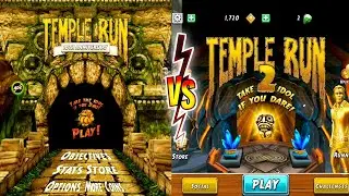 Temple Run VS Temple Run 2 Volcano Island | LX Sahid Gamer