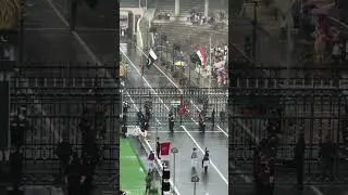 Lahore & Amritsar Border  Ceremony - WoW What a Show at Wagah - Attari Border #shorts