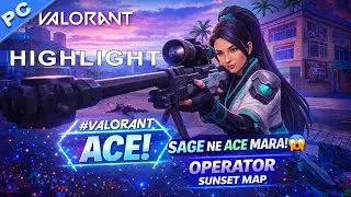 В Valorant есть забавная карта Ace Sunset с оператором.
