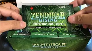 Zendikar Rising Draft Booster Unboxing - Great Pulls!