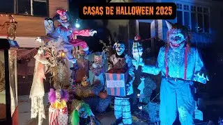 CASAS de HALLOWEEN 2025 en el vecindario de HOWARD BEACH- Queens, Nueva York!
