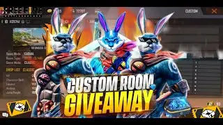 Free Fire Live: Giveaway & Custom Room Match | Win Free Diamonds Today