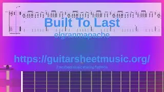 Built To Last Sheet Music Free, Elgranmapache Synthesia Piano
