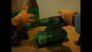 Распаковка ВИБРАЦИОННАЯ ШЛИФМАШИНА RZTK B 3500 с ROZETKA