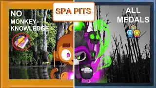 All Medals | Spa Pits | No Monkey Knowledge | Bloons TD 6