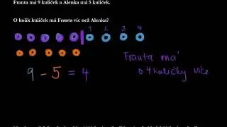 Slovn&iacute; &uacute;lohy na porovn&aacute;v&aacute;n&iacute; | Sč&iacute;t&aacute;n&iacute; a odč&iacute;t&aacute;n&iacute; do 20 | Matematika pro nejmen&scaron;&iacute; | Khan Academy