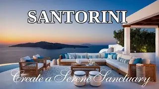 Santorini Outdoor Design - Discover the SECRET to Creating a Serene Santorini Style Sanctuary