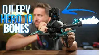 Установка Hero 10 Bones на дрон DJI FPV | Руководство