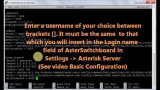 AsterSwitchboard Asterisk Configuration