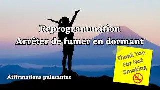 Reprogrammation du subconscient pour arr&ecirc;ter de fumer en dormant