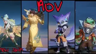 new skin laville,aoi,krizzik,fenix AOV (ARENA OF VALOR)
