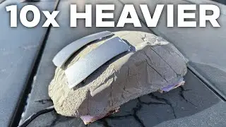 World&rsquo;s Heaviest Gaming Mouse (concrete)