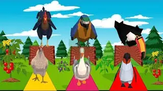ANIMAL FOUNTAIN CROSSING 🔥 | CRAZIEST Colour Splash Challenge Ever!&rdquo;
