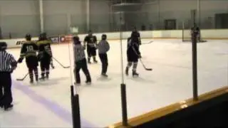 Midget Hockey stick to Throat Ejection