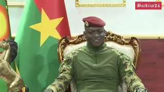 {Version anglaise} Jacob Zuma au Palais de Koulouba, &agrave; Ouagadougou