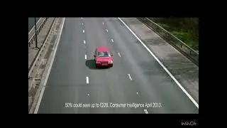 BRIAN the Robot hones his car insurance comparison skills on a motorway - Confused.com