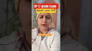 #ltgrade admit issued #uppsc #admitcard #exam #motivation