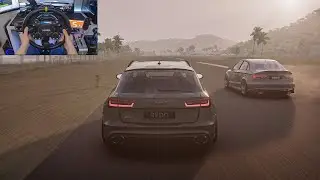 1042HP Audi RS6 Vs 854HP Audi RS3 - Assetto Corsa | Moza R16 + Pimax