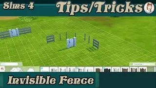 Invisible Fences Glitch - A Solution [The Sims 4] Tips/Tricks