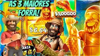 MINHAS TRÊS MAIORES FORRA nos big bass! 2 NÍVEL MÁXIMO,1 NÍVEL 30🎣