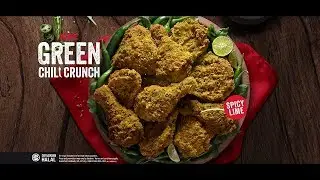 KFC Green Chili Crunch - It&rsquo;s Greener on Our Side