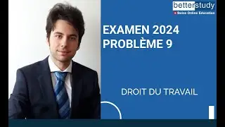 DROIT DU TRAVAIL - EXAMEN 2024 - BREVET FÉDÉRAL DE SPÉCIALISTE EN FINANCE ET COMPTABILITÉ