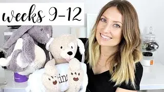 Twin Pregnancy Vlog Weeks 9-12: Doppler, Nausea, Body Products | Kendra Atkins
