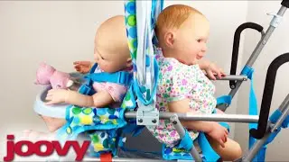 Blue and Pink Joovy Stroller Toy Caboose Unboxing and Details!