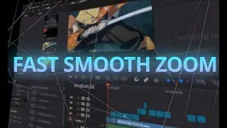How to do fast-smooth zoom transition || DAVINCI RESOLVE || Tutorial