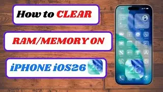 Как очистить оперативную память на iPhone iOS 26 | Очистить оперативную память на iPhone iOS 26 |...