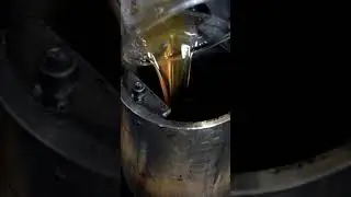 Experimental production of cutting oil with the AVS