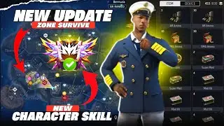Zone Survive Free Fire Best Character (Zone Push After Update) New Zone Push Character 