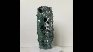 Vase Grey-Green #3dmosaic #sculpture #art #decor