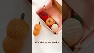 my first fruit collection/ mehina Sunaise/ Amigurumi fruits/ crochet/ CrocheMama