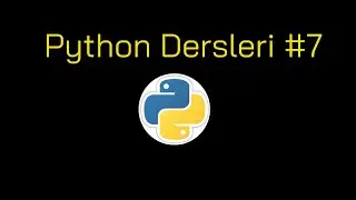 Python Dersleri  7 -  Python Format Fonksiyonu