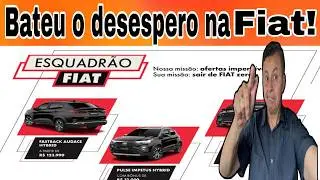 FIAT LAN&Ccedil;OU PROMO&Ccedil;&Atilde;O ESQUADR&Atilde;O FIAT! TEM TAXA ZERO E DESCONTOS PODE CHEGAR A 50 MIL!!