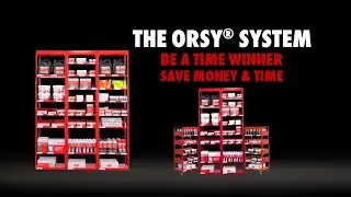 THE ORSY&reg; SHELVING SYSTEM | BE A WINNER | SAVE TIME & MONEY
