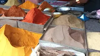 पत्थर फुल मसाला कैसा होता है देखे!मसाला दुकान में मिला एक Unique मसाला ! @ManjitBitesVlogs 