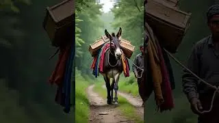 The Poor Donkey #moralstories #shortsfeed #shorts #story #english
