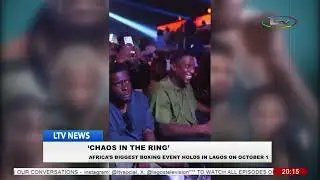 Chaos in the Ring: Africa&rsquo;s biggest boxing event holds in Lagos on October 1