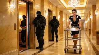 Stunning Spy Waitress Infiltrates Mafia Base, Rescues All Hostages Solo!