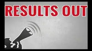 BREAKING NEWS CMA RESULTS PUBLISHED