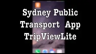 TripViewLite must have app in Sydney