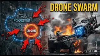 Российский удар по Покровску рухнул после массированной атаки роя FPV-дронов