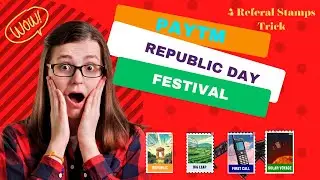#Paytm #RepublicDay #Festival - Referral 4 Pioneer Stamp Trick