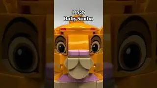 The new LEGO Simba the Lion King Cub 🦁🐾 #legodisney #lionking #simba